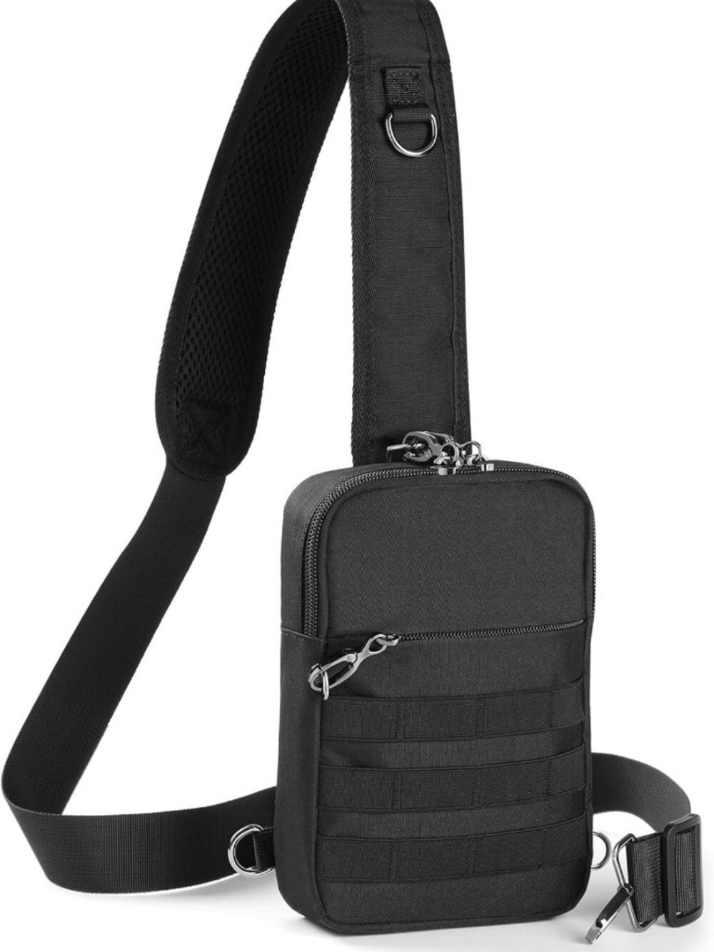 Tactical Anti-Theft Sling Bag, RFID Crossbody Chest Bag for Men & Women, EDC